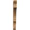 Ekena Millwork Balboa Slat Smooth Bracket, Western Red Cedar, 3 1/2"W x 36"D x 36"H BKT04X36X36BOA06SWR - alternate 2